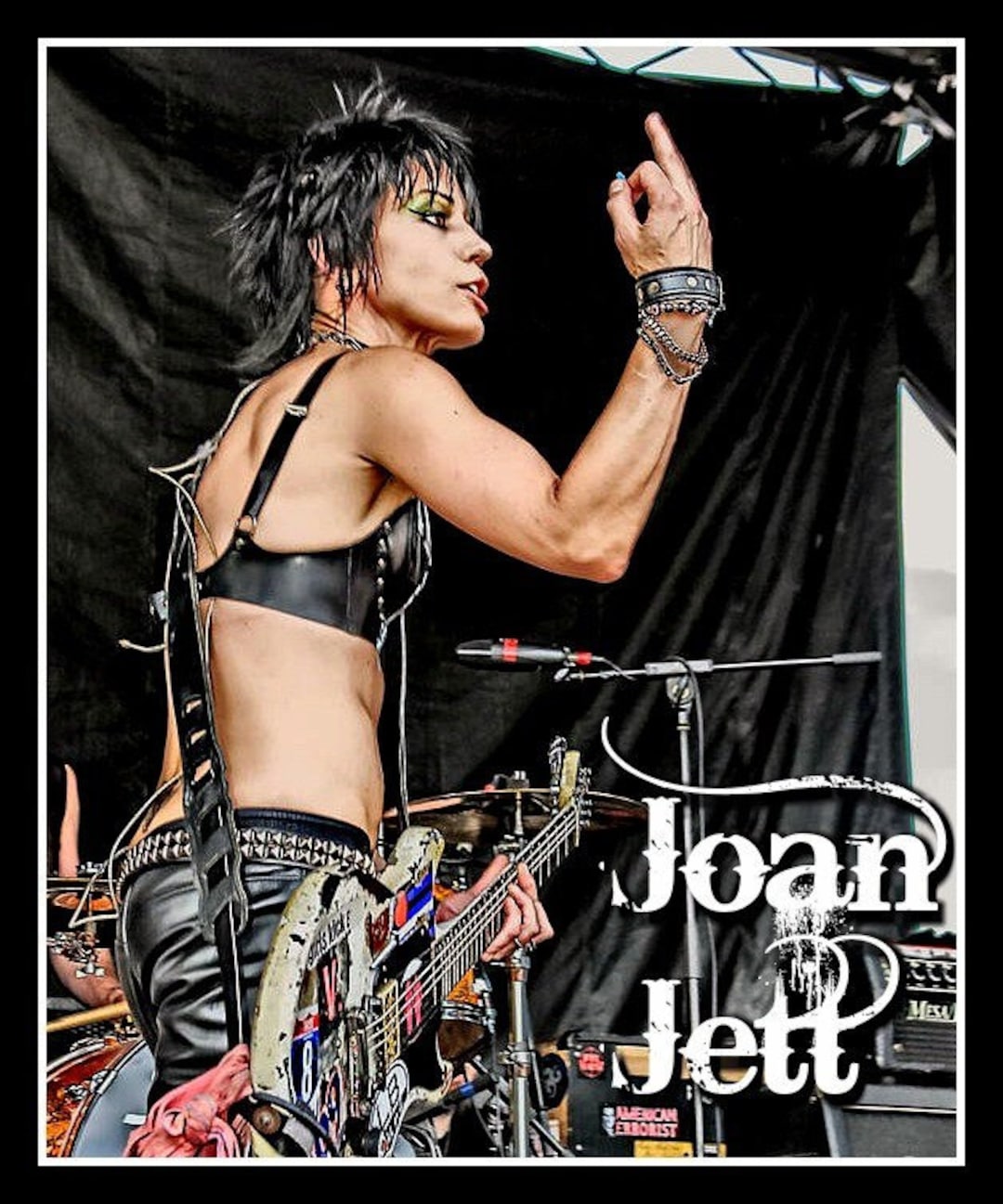 4.5 Joan Jett and the Blackhearts Vinyl Sticker