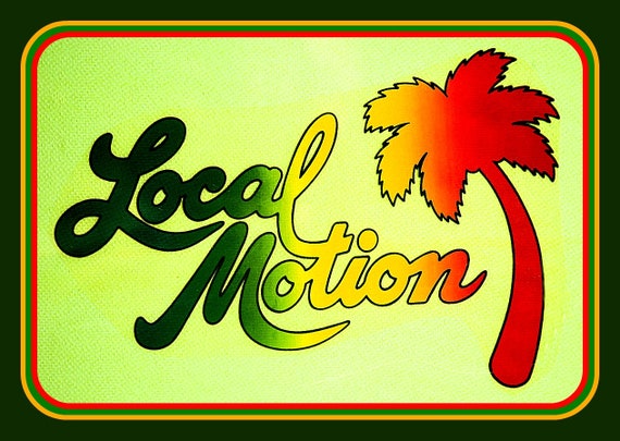 Vintage Local Motion Hawaii Surfing Graphic... - Depop