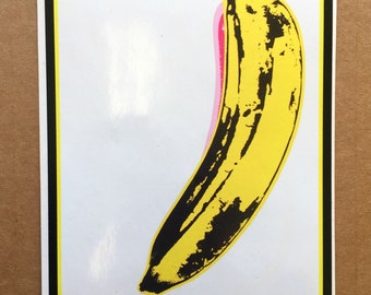 Banana Yoga Sticker - 5 Inch Vinyl Bumper Sticker, Waterproof & UV Resistant, Fun Decal For Car, Laptop, Water Bottle - View #3