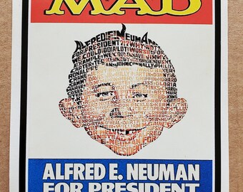 MAD アルフレッド・E・ニューマンサイン入ポスター MAD アルフレッド・E・ニューマンサイン入ポスター - メルカリ
