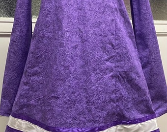 Haudenosaunee Smoke Dance Ribbon Skirt with Over-dress Set (overdress, pull on elastic waist skirt, and leggings)