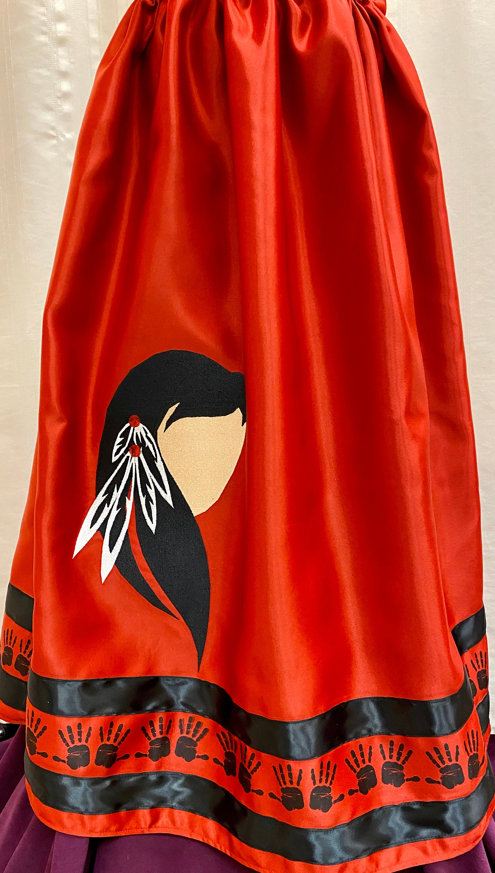 MMIW Faceless Woman Ribbon Skirt Set Etsy