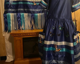 Erwachsene Band Schal und Kleid und Leggings Set