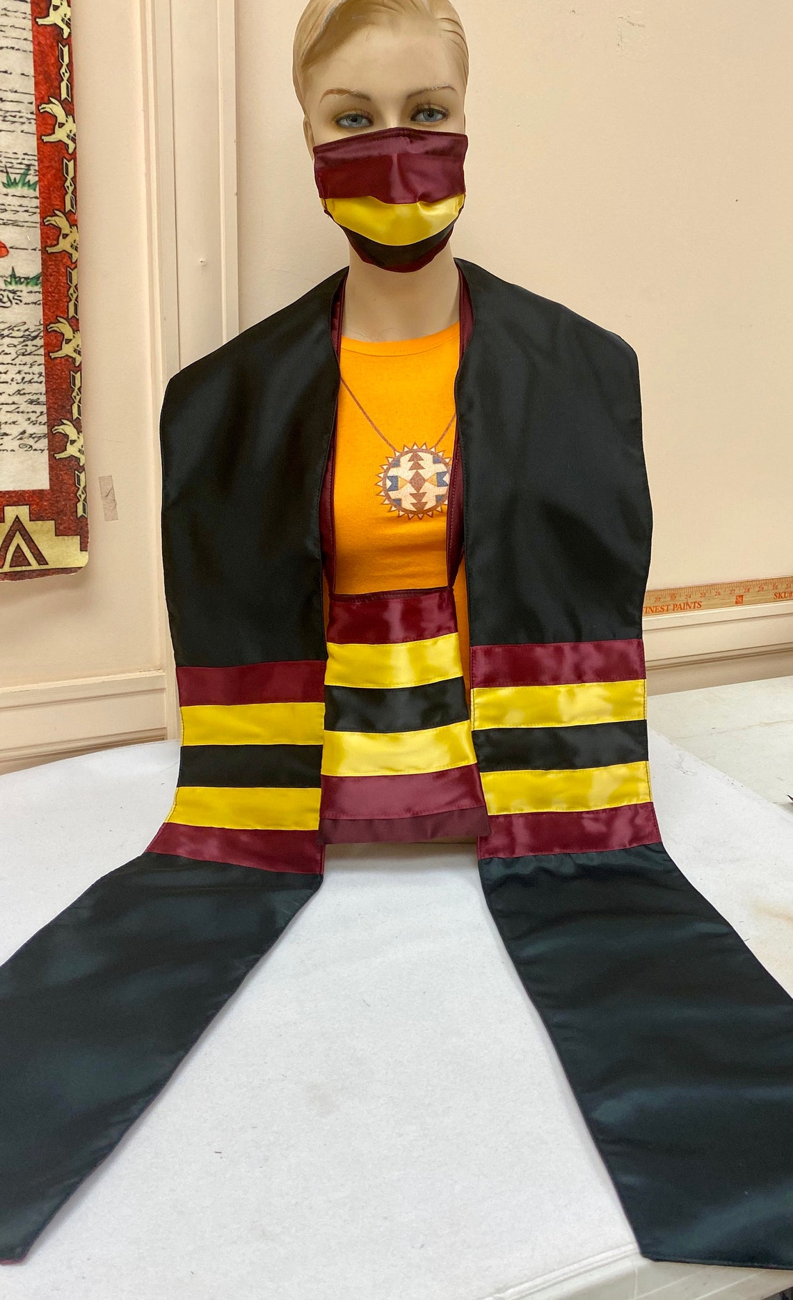 Ribbon Face Mask Etsy