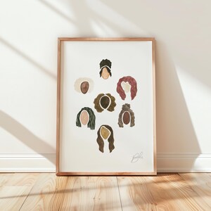 The Future - Black Girls - Diversity - Wall Art - Black History Month - Black Lives Matter - Black Girl Magic