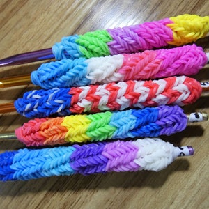 Custom Made Crochet Grippies By Shortie  (You choice hook size, color, theme, ect)