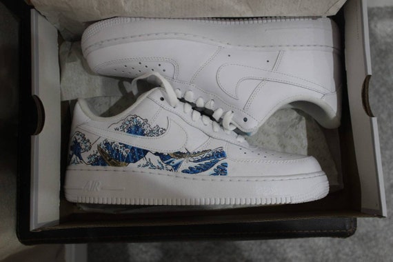 air force 1 with waves