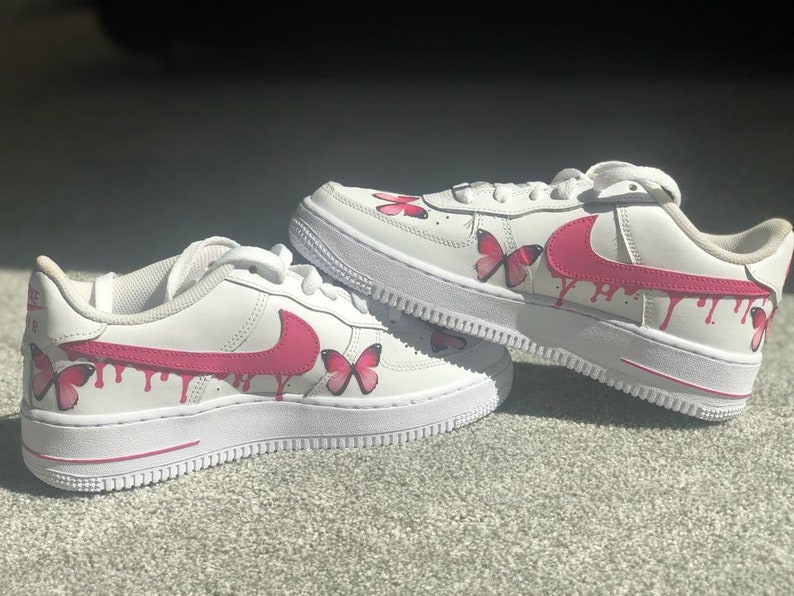 air force 1 drip swoosh