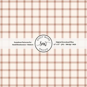 Motivo a quadri cipria senza cuciture, file digitale per tessuto in stile boho rosa cipria retrò, cameretta per bambine in stile cottagecore d'ispirazione vintage