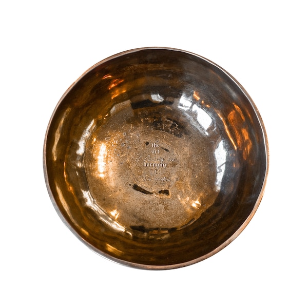 Tibetan Singing Bowl made in India.