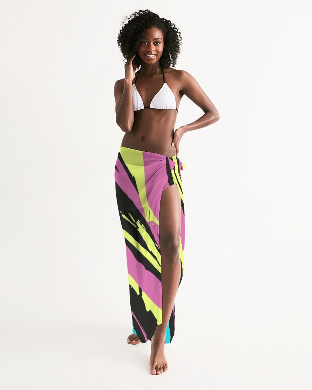 Swim Cover up Neon Collection Swimwear Cover Etsy