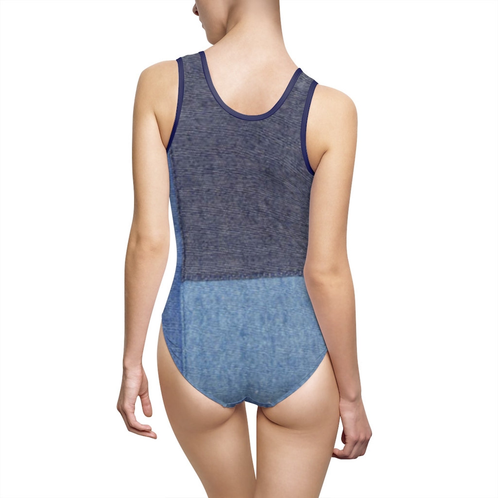 Women's Classic Onepiece Swimsuit Etsy UK