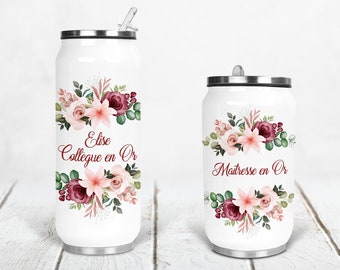 Vintage Guzzini White Thermos Bottle White And Black Plastic Etsy