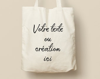 Tote Bag en coton personnalisé