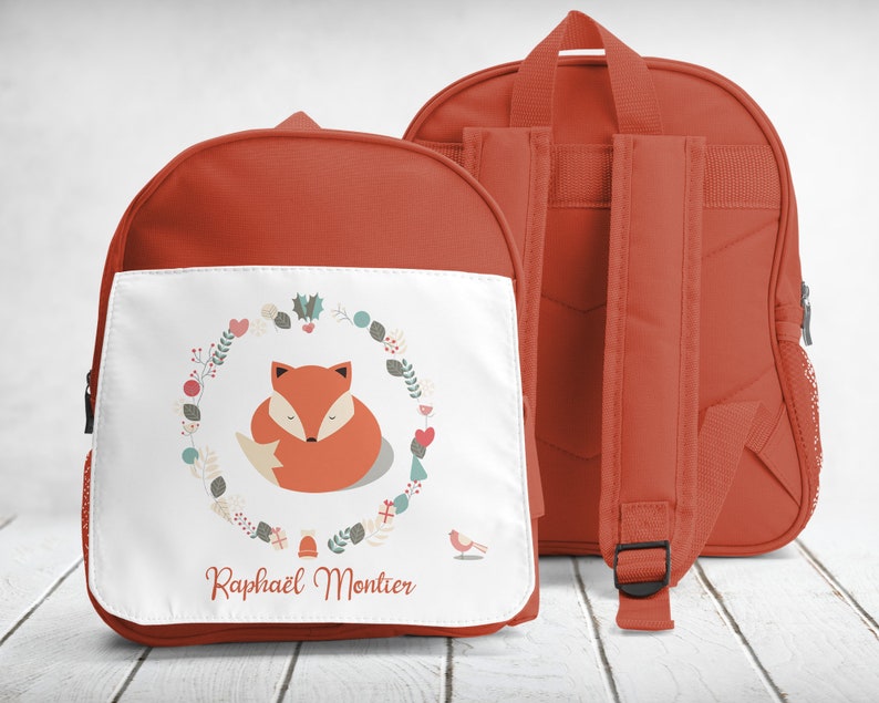 Cartable sac à dos maternelle - Créatrice ETSY : LaFabrik34