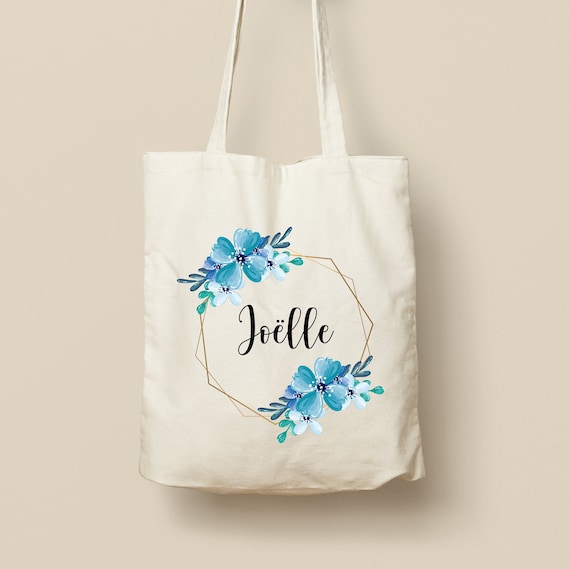 Blue flower bag hotsell