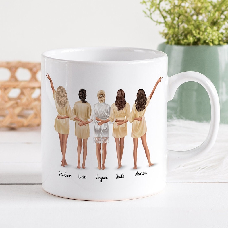 Personalized ceramic mug, 325 or 430ml, EVJF image 2