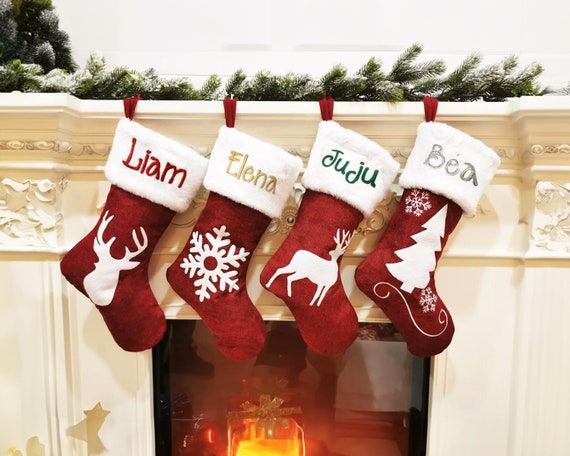 Chaussette De Noel Femme Homme, Chausson Chaussette Femme Homme