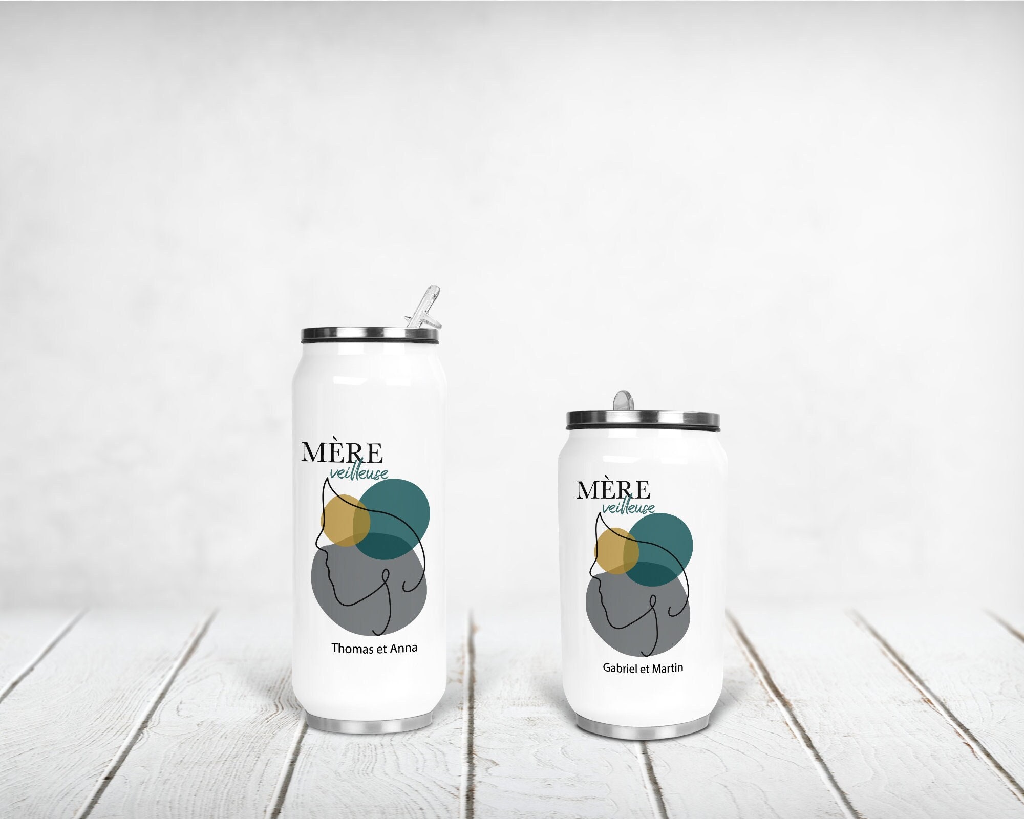 Canette Isotherme Personnalisée, Mère Veilleuse