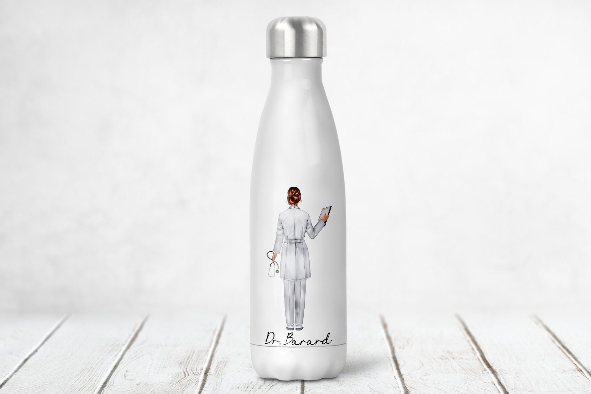 Bouteille Isotherme Personnalisée, Médecin Homme et ou Femme