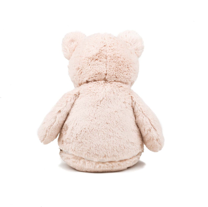 Peluche brodée personnalisée, doudou brodé à personnaliser, Modèle Ours image 2