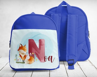 cartable, sac à dos, maternelle-sport, à personnaliser, Renard et ses amis