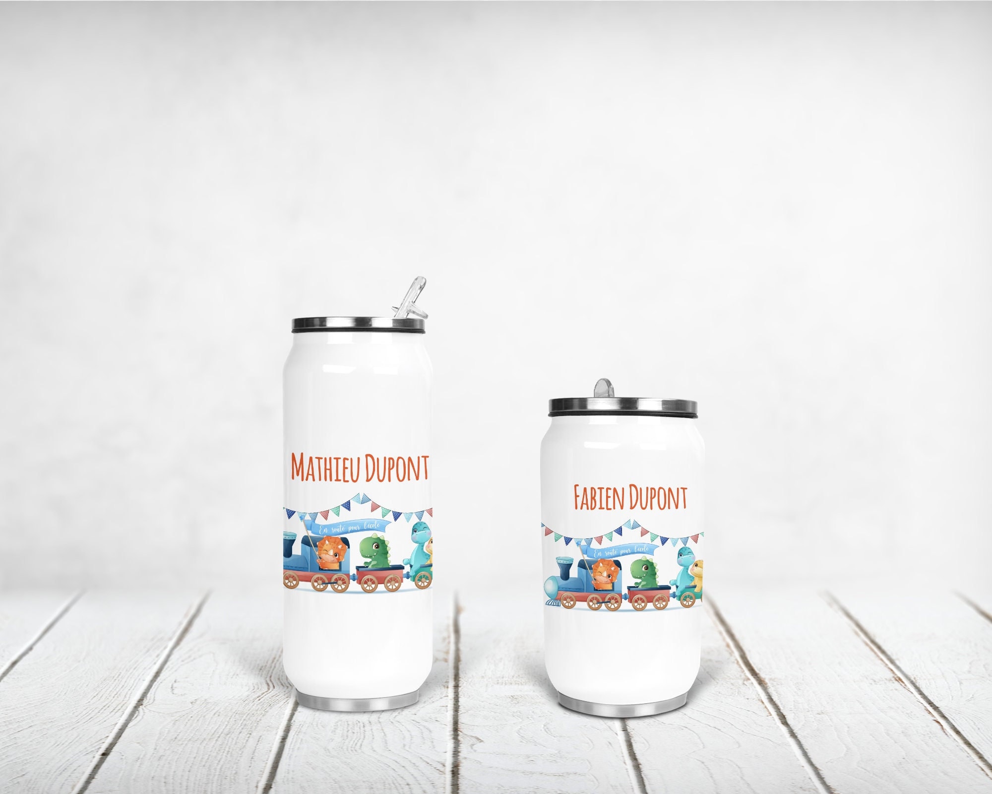 Canette Isotherme Personnalisée, Dino Train