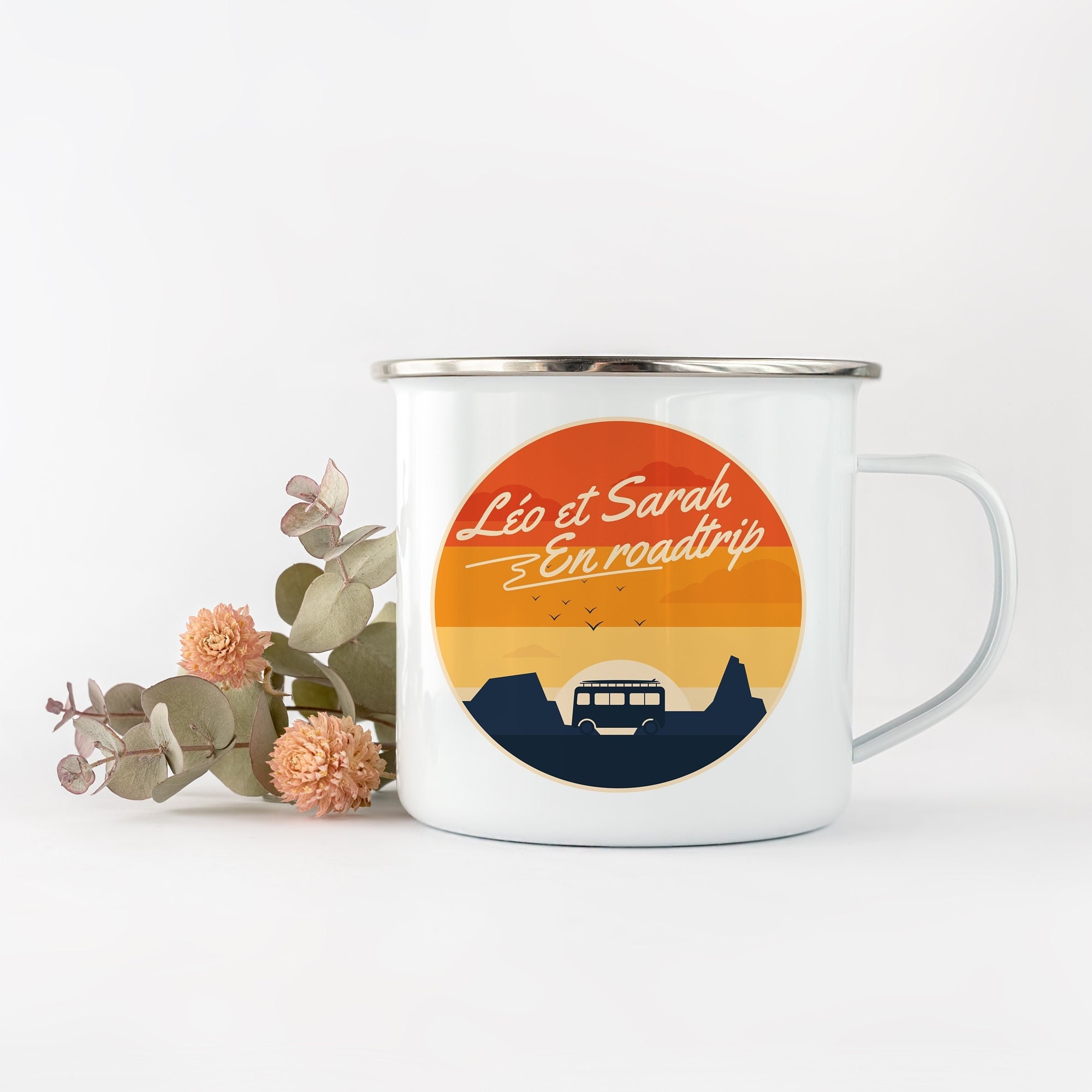 Tasse Camping, 270 ou 530Ml, Roadtrip