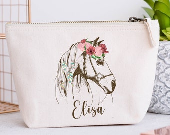 Grande Trousse personnalisée, Modèle Cheval Boho