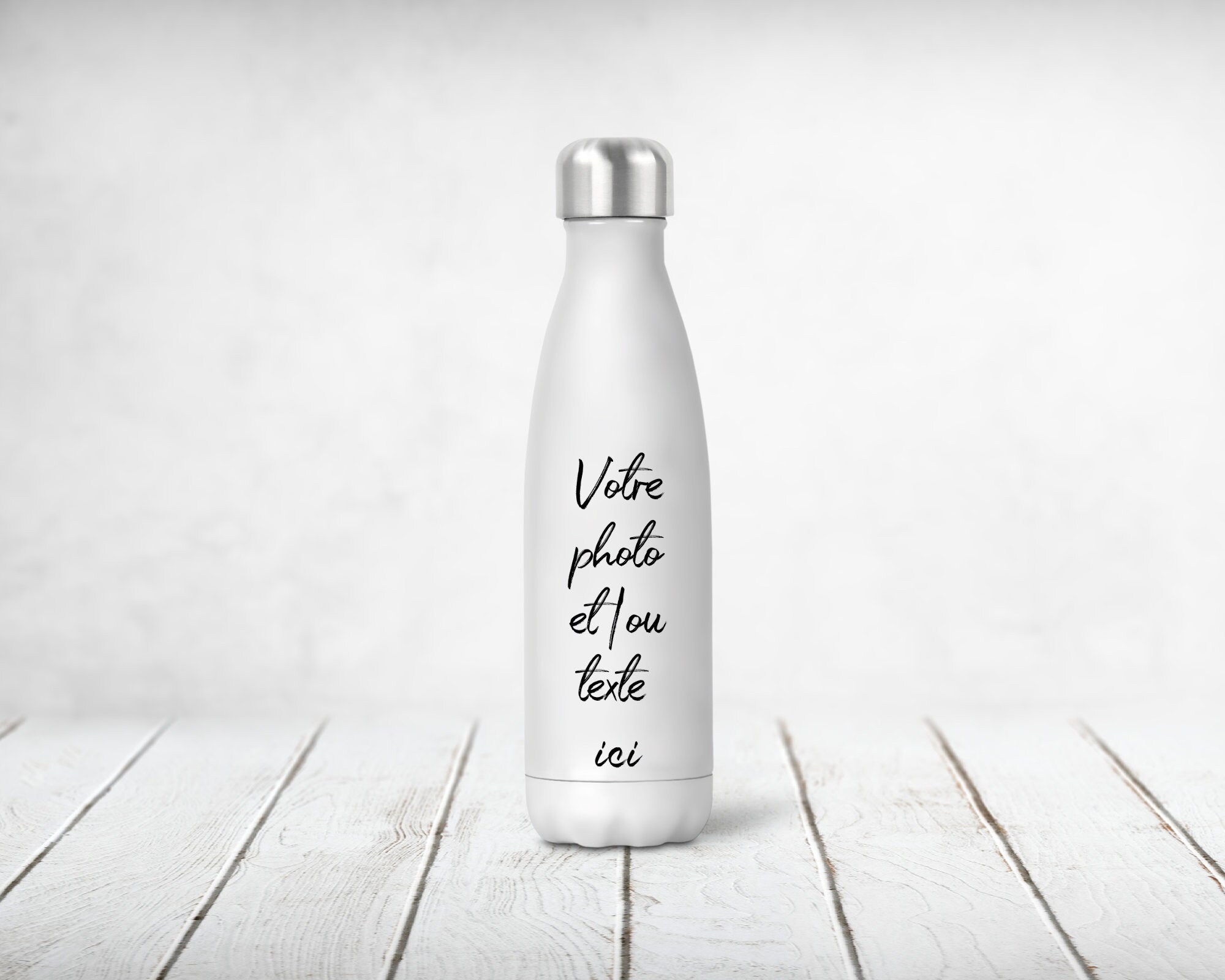 Bouteille Isotherme Personnalisée, Entièrement Personnalisable