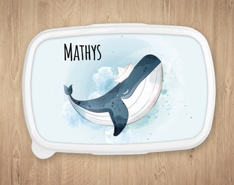 Personalized meal box, Whale Model