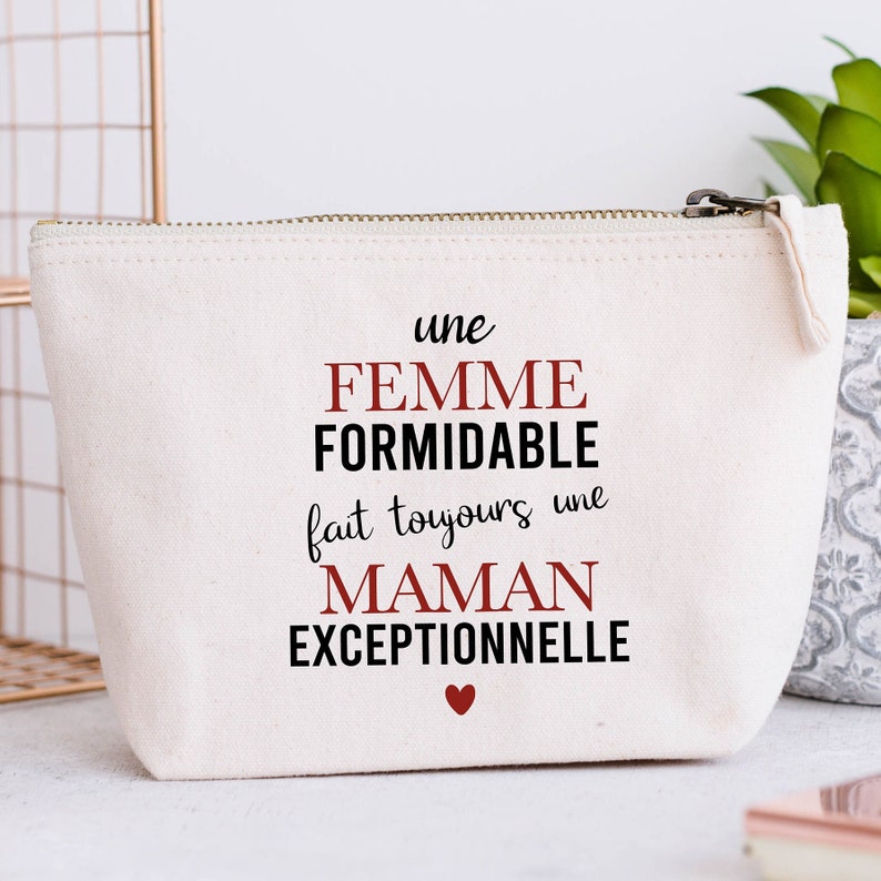 Grande Trousse personnalisée, Modèle Maman, Mamie, Soeur, Tatie, Amie, Témoin... exceptionnelle image 3