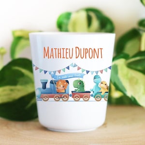 Personalized children&#39;s plastic cup, Dino Train
