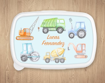 Personalized meal box, Construction machinery model