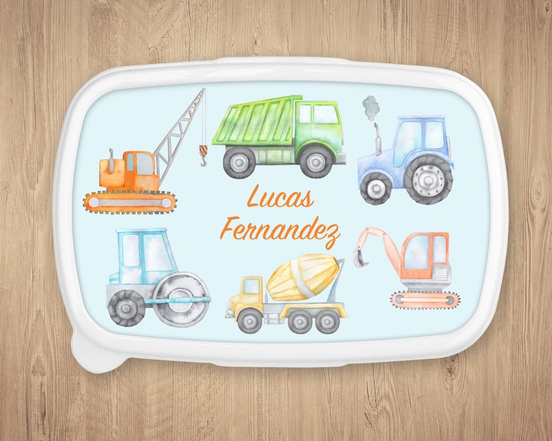 Personalized meal box, Construction machinery model image 1