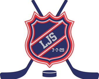Hockey Themed Bar or Bat Mitzvah Logo