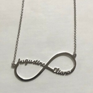Personalized Infinity Custom Name Necklace