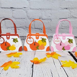 Fall Purse Gift Card Holders, Pumpkin Gift Card Holders, Thanksgiving Gift Card Holders, Fall Themed Teacher Appreciation Gift.