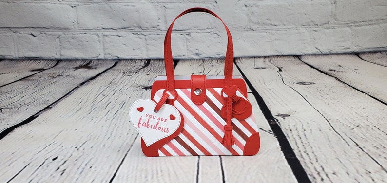 Valentines Paper Purse Gift Card Holderpaper Purse Gift Card | Etsy