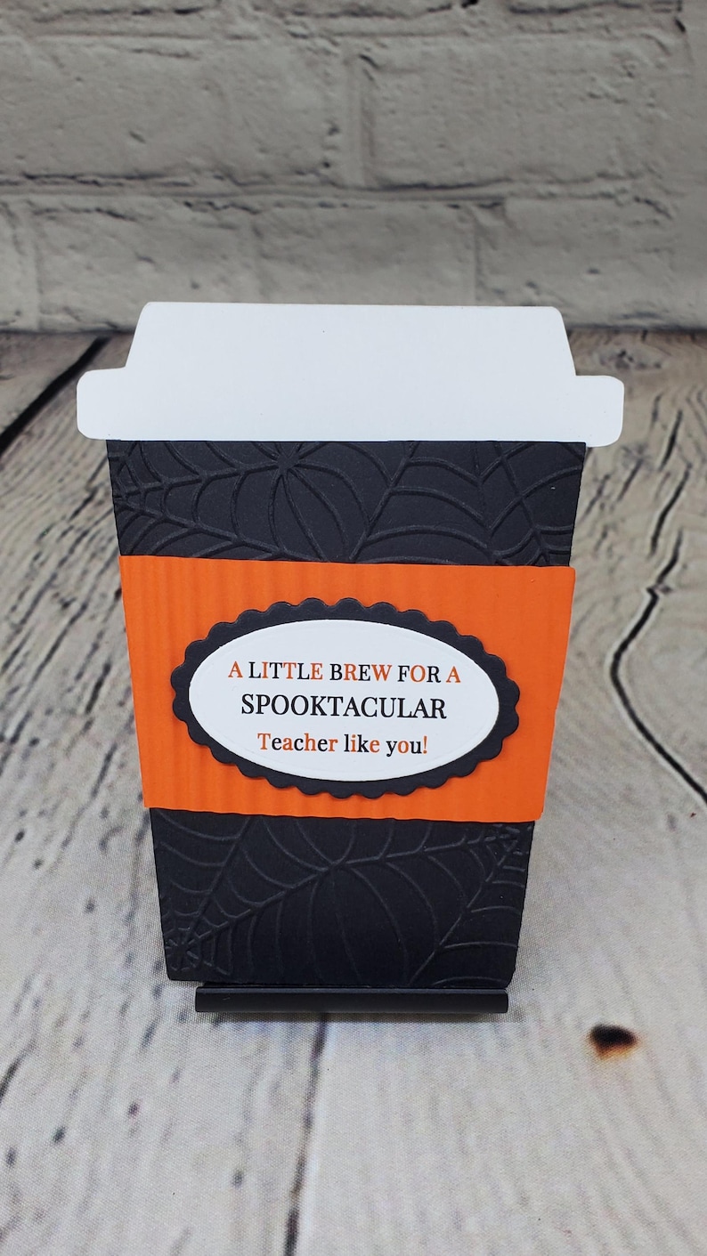 Coffee Gift Card Holders, Halloween Gift Card Holders, Fall Gift Card