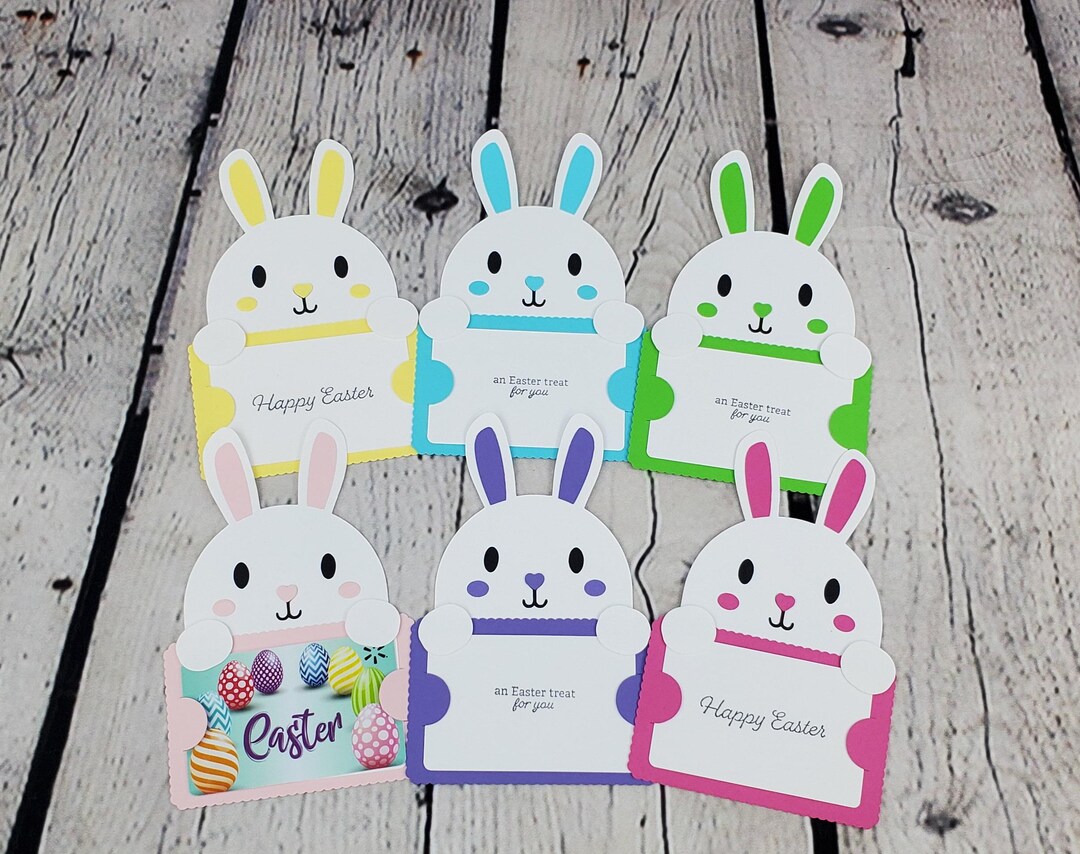 Easter Bunny Gift Card Holders, Easter Basket Card Holders, Easter ...