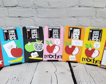 Teacher Appreciation Hershey Bar Holder, Hershey Bar Wrapper, Teachers Assistant, Appreciation Week Candy Bar Wrap, Gift for Teacher.