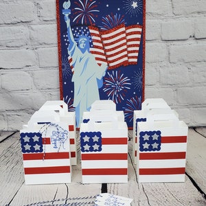 4th of July Treat Bags Patriotic Treat Bags Party Favor - Etsy