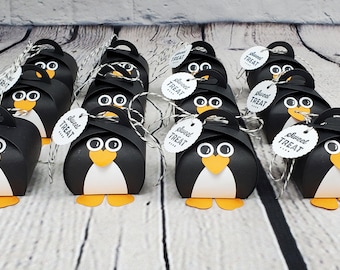 Ice Skating Penguin Family Lapel Pin GREAT PARTY FAVORS ADORABLE DESIGN 