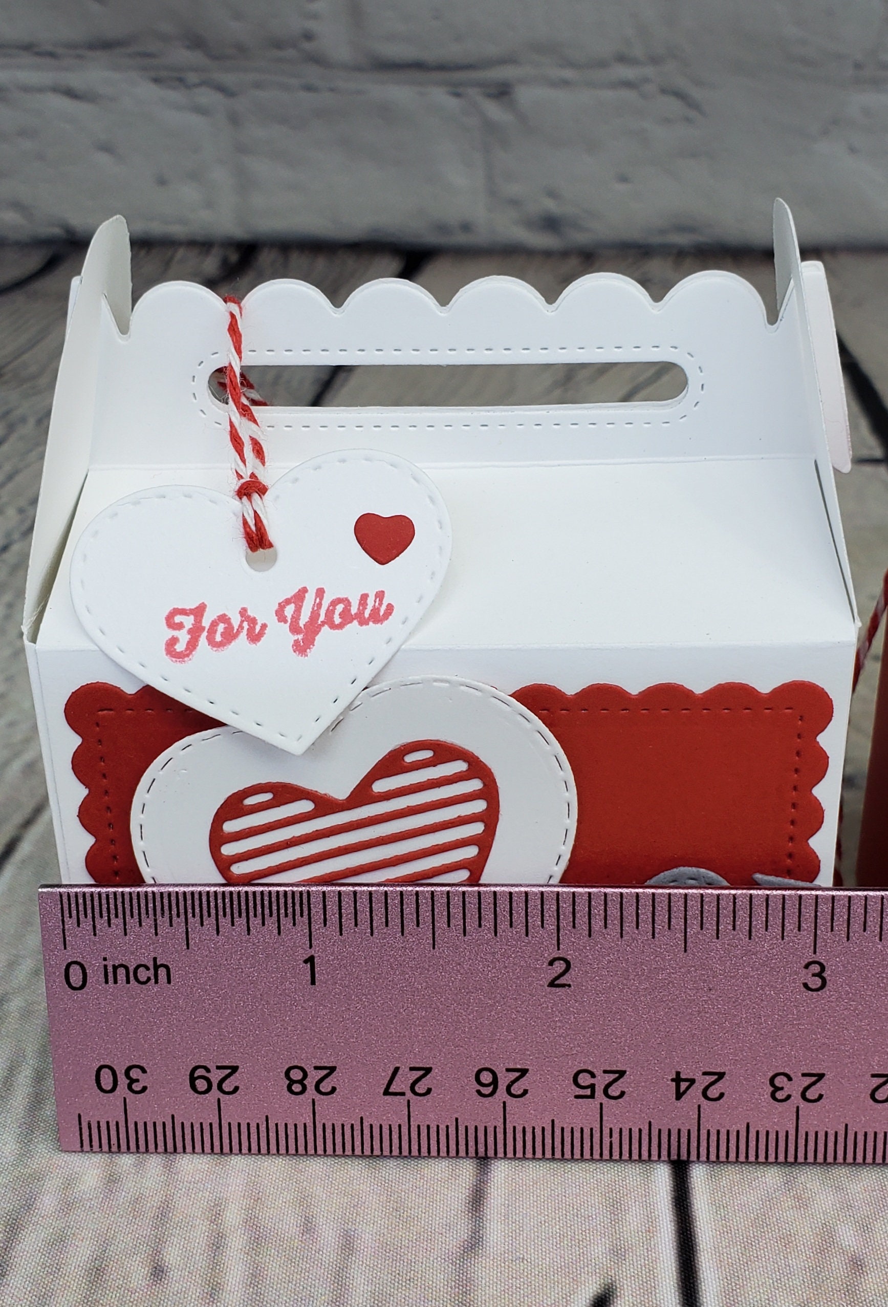 Buy Valentines Scallop Gable Boxes,valentines Treat Boxes,valentines Party  Favors,kids Valentines Boxes,valentines Favors,classroom Treat Boxes.  Online in India 