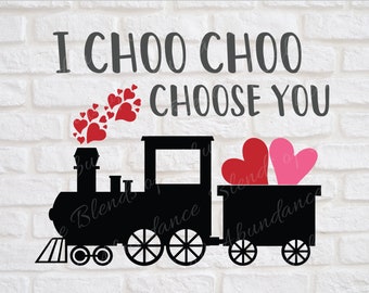 Download Train Valentine Svg Etsy
