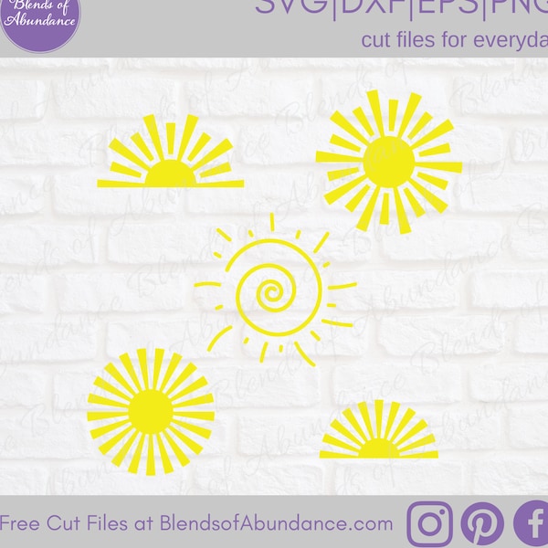 Sunshine SVG - Sunshine Clip Art SVG - Sunshine Wall Art SVG - Sunshine Sign Svg - Sunshine T-Shirt Svg - Sunshine Svg - Half Sun with Rays