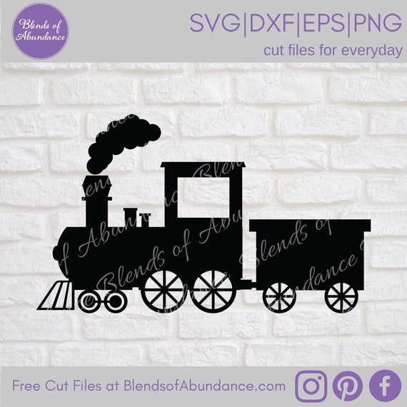 Download Train Svg Locomotive Svg Train Clipart Train Silhouette Etsy