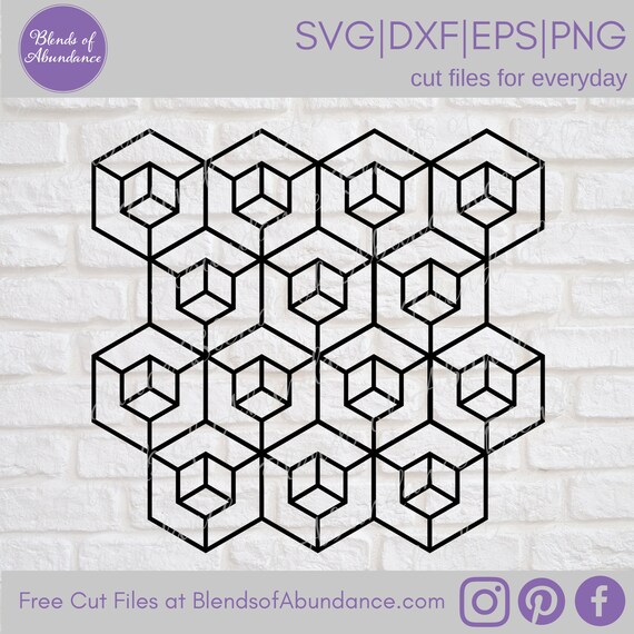 Optical Illusion SVG - Box Optical Illusion Art SVG Optical Illusion SVG - Box Optical Illusion Art SVG