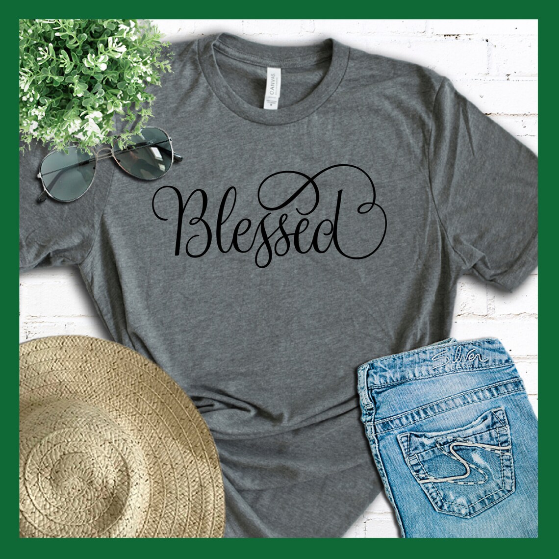 Download Blessed SVG Inspirational Svg Blessed T-Shirt | Etsy